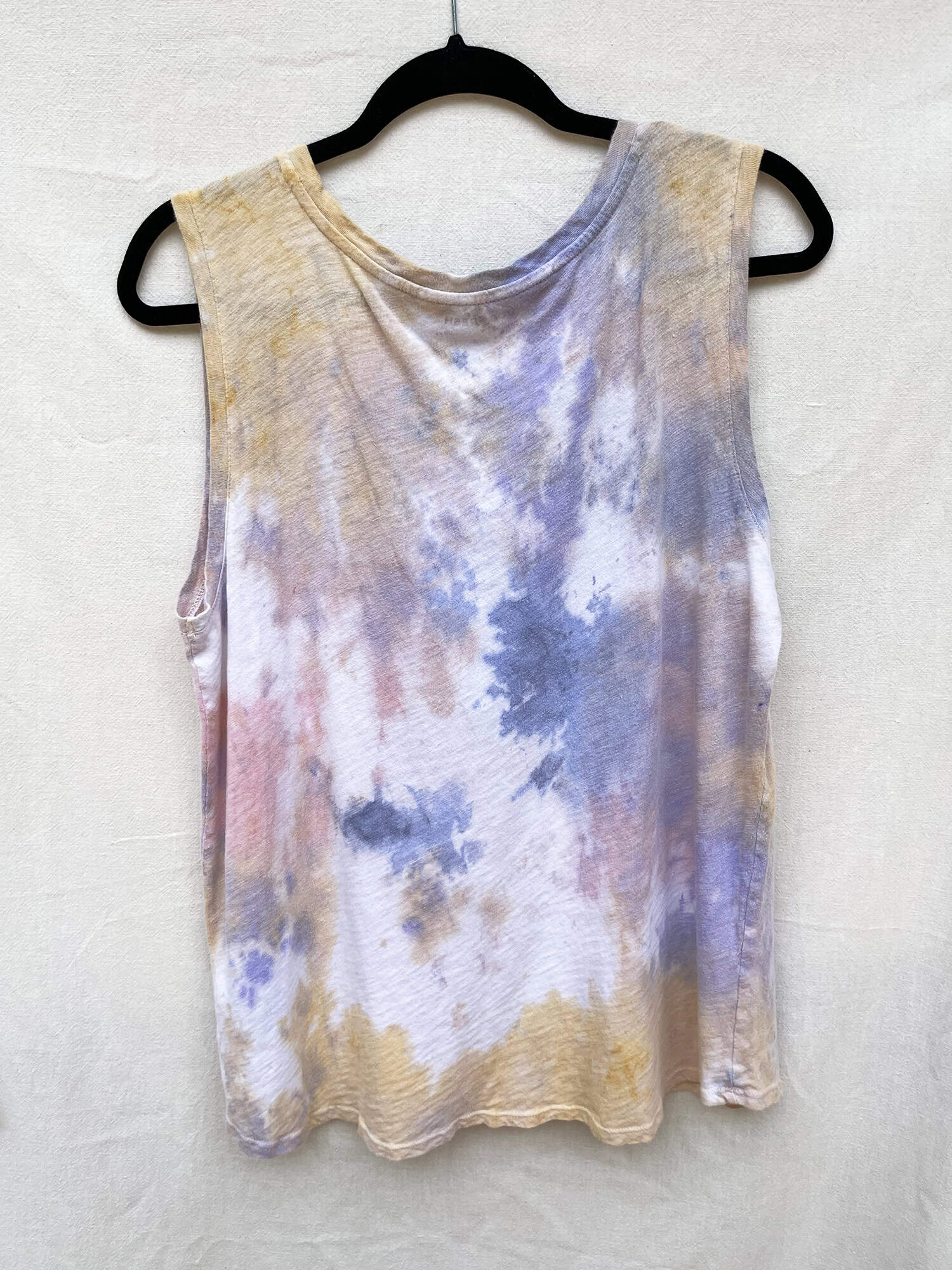 Eco tie dye sleeveless top