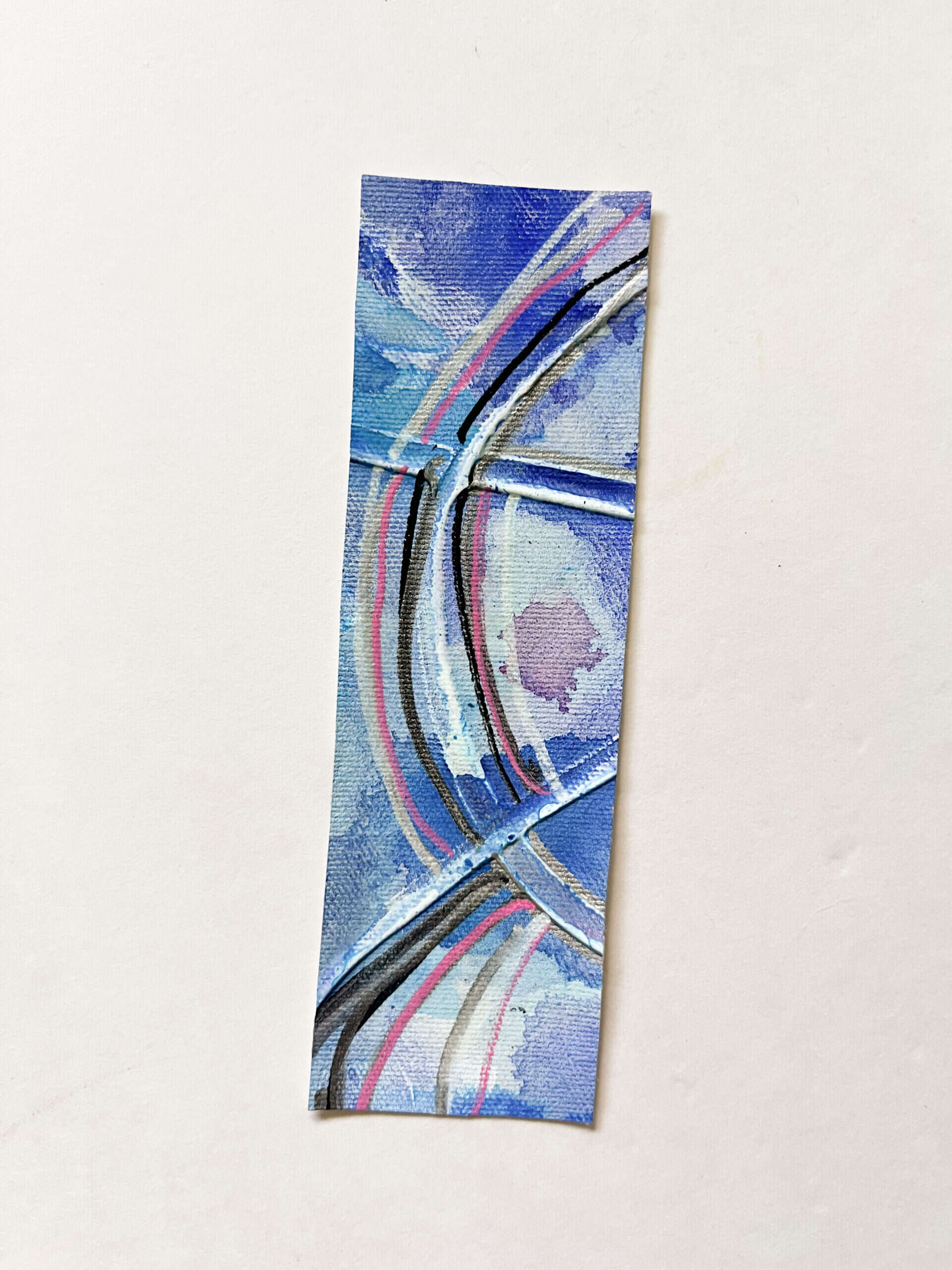 Repurposed original art bookmarks