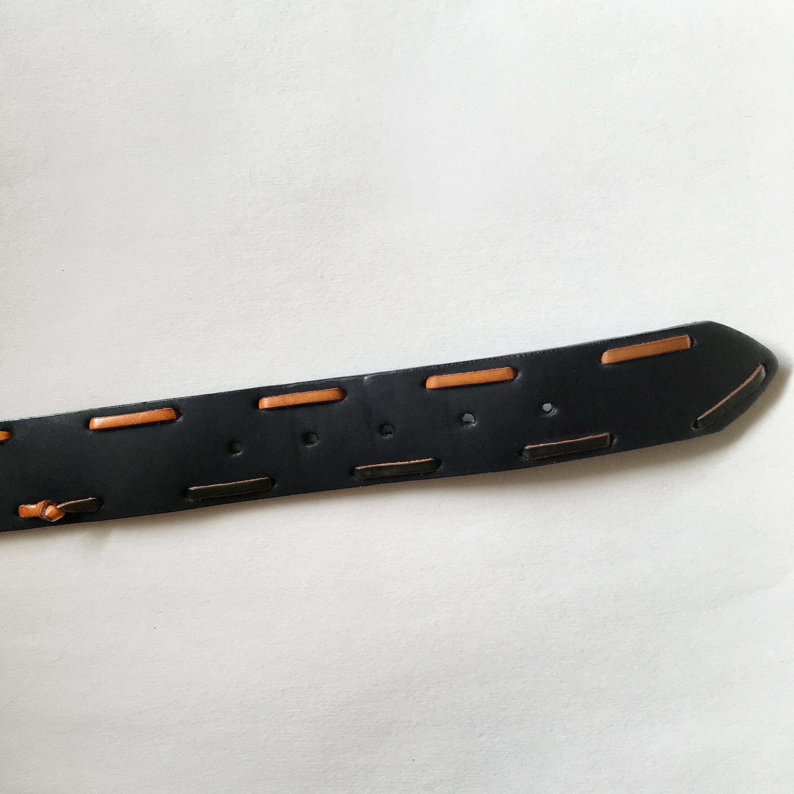 The Limited vintage leather high waisted belt