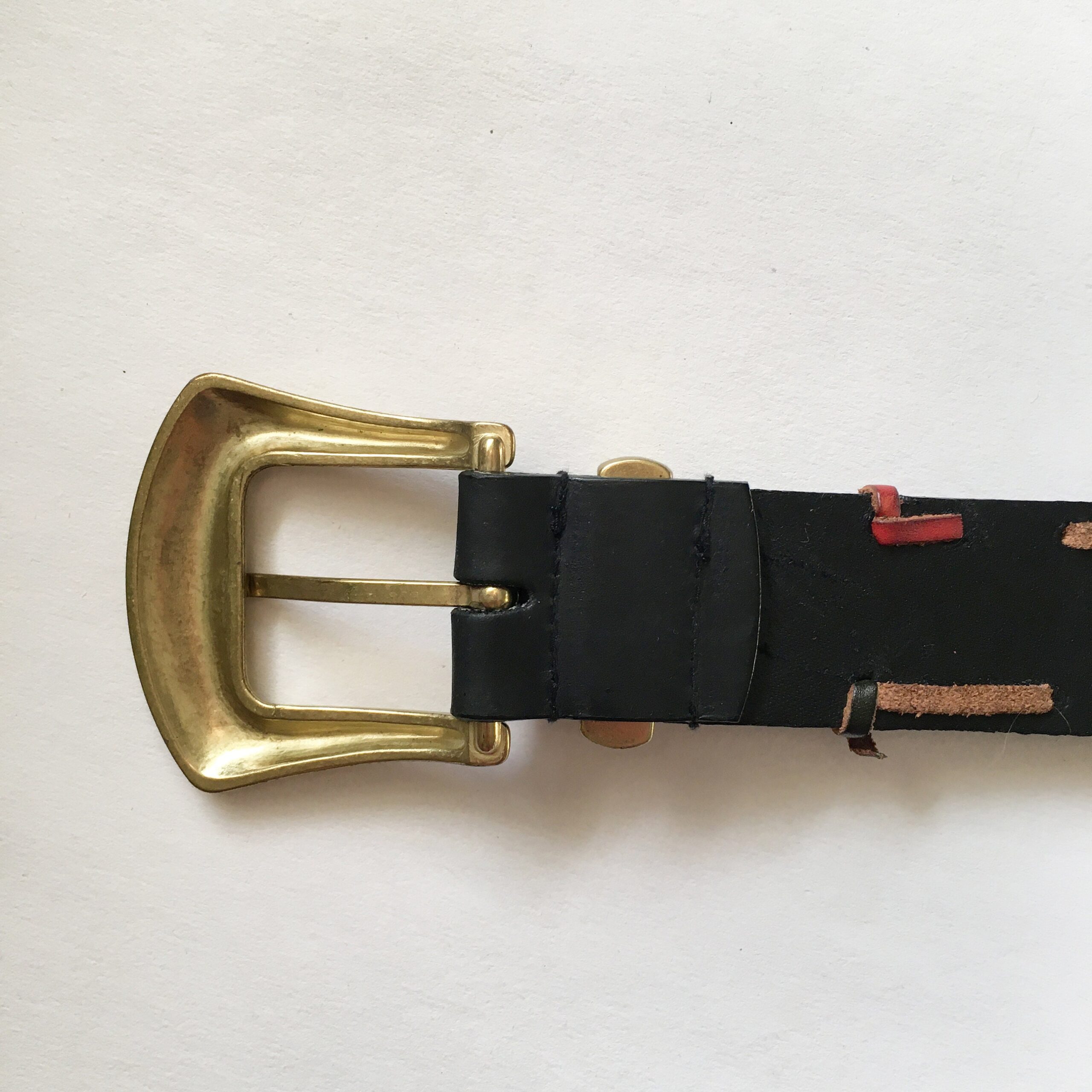 The Limited vintage leather high waisted belt