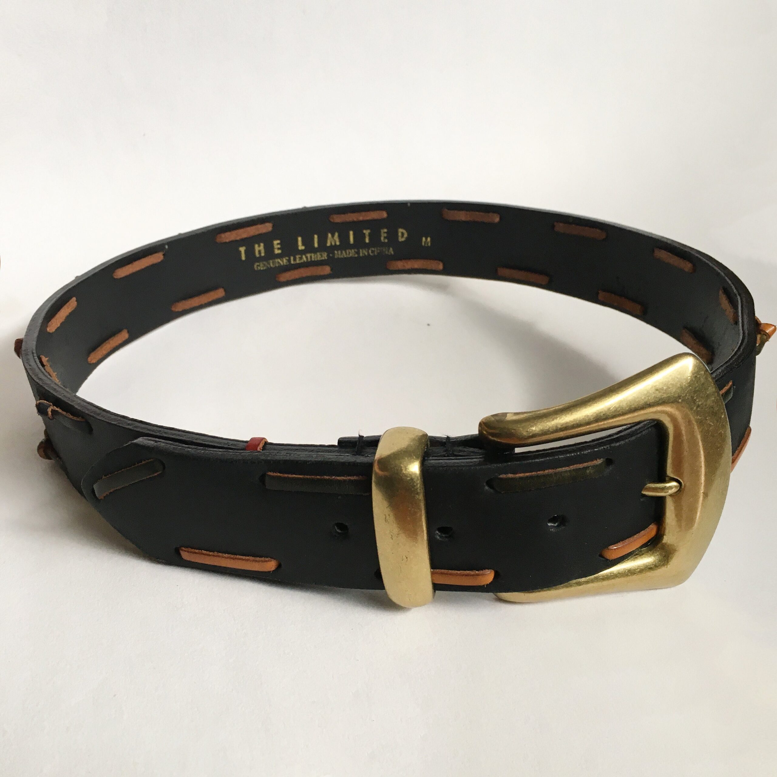 The Limited vintage leather high waisted belt