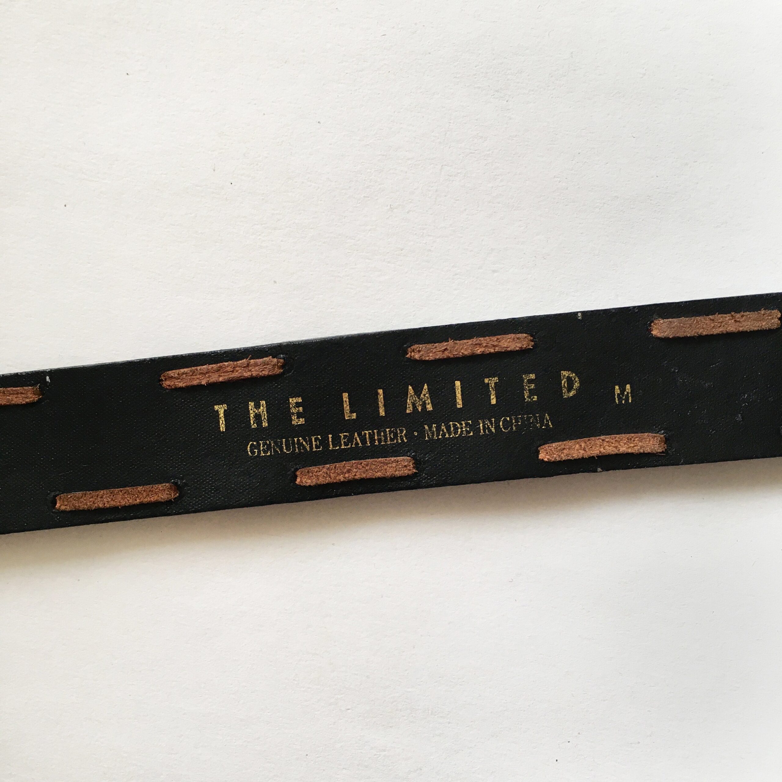 The Limited vintage leather high waisted belt