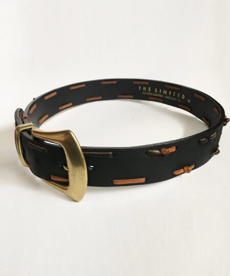 The Limited vintage leather high waisted belt