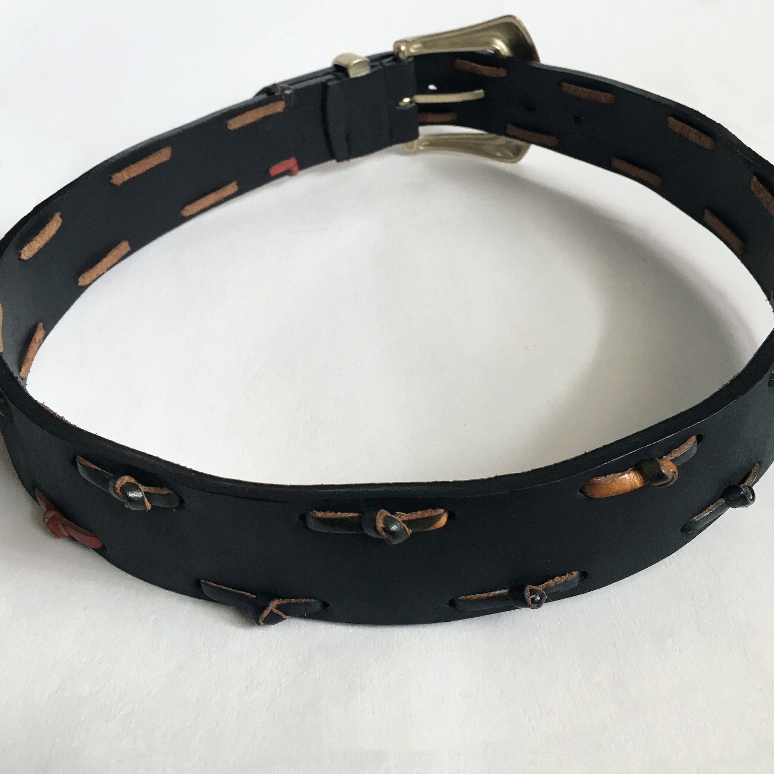 The Limited vintage leather high waisted belt