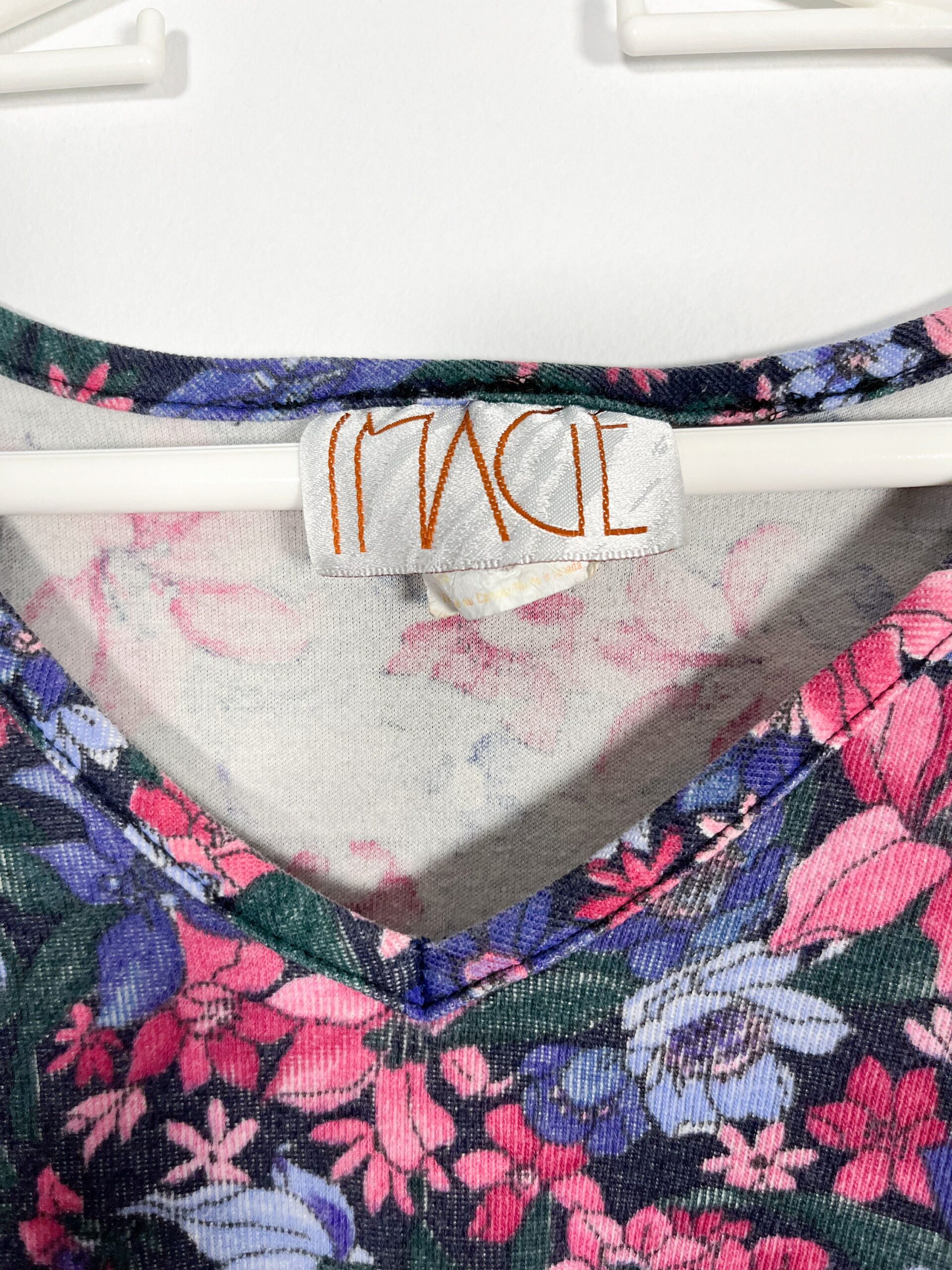 80s / 90s Vintage Floral Print Sweatshirt