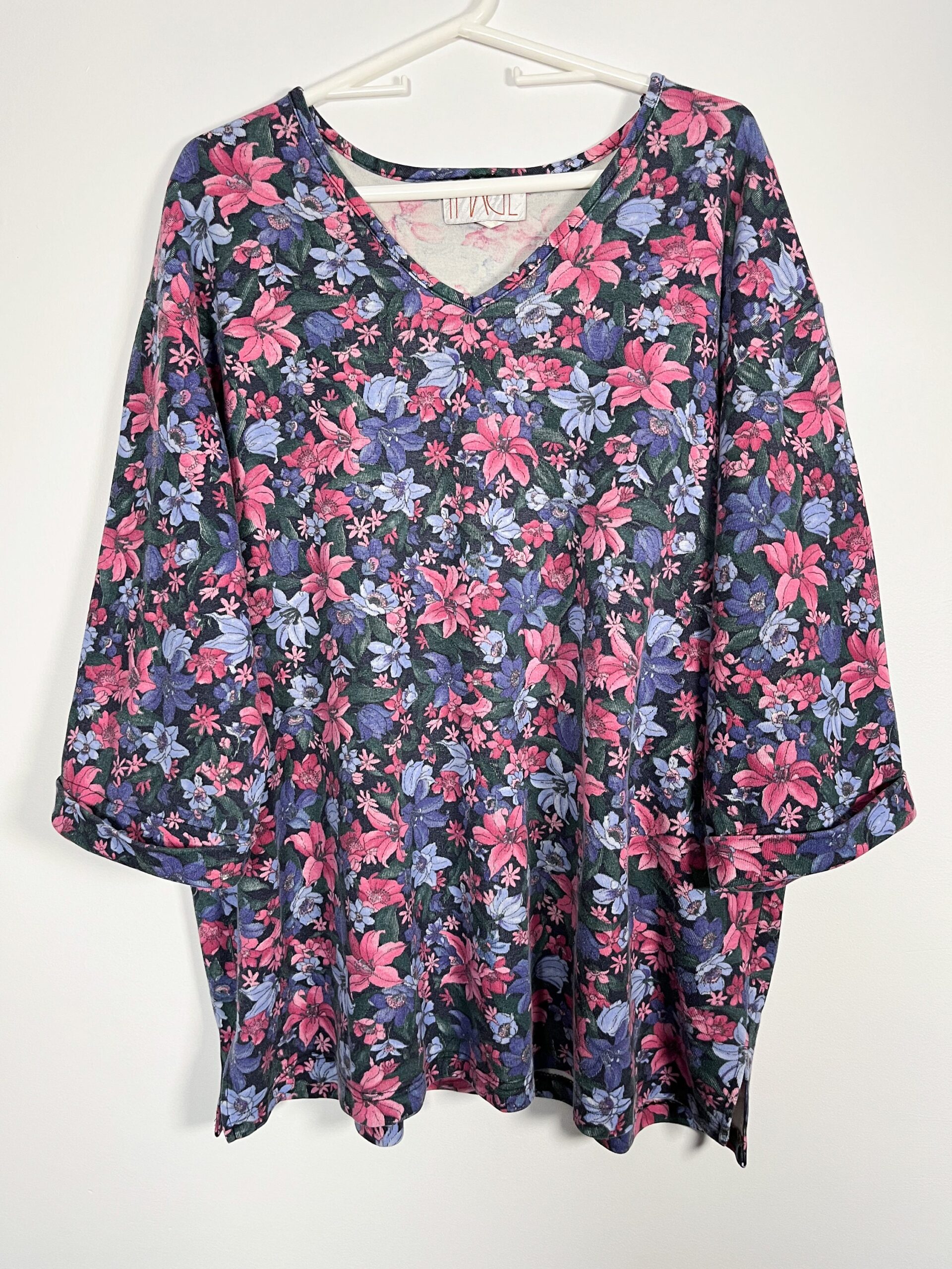 80s / 90s Vintage Floral Print Sweatshirt