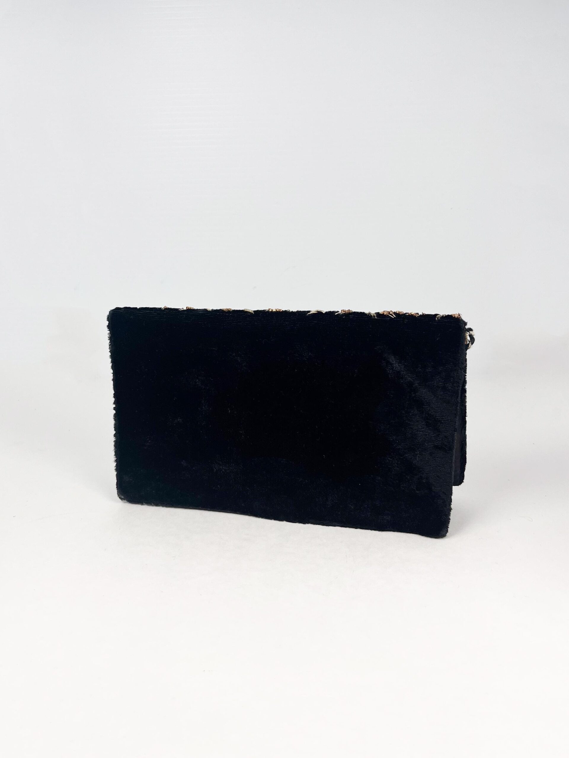 Vintage Zardozi embroidered peacock clutch with gemstone crystals