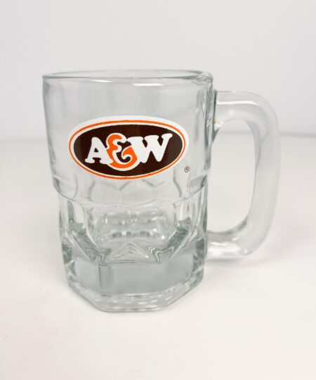 Vintage A&W 4" rootbeer mug - 8 oz
