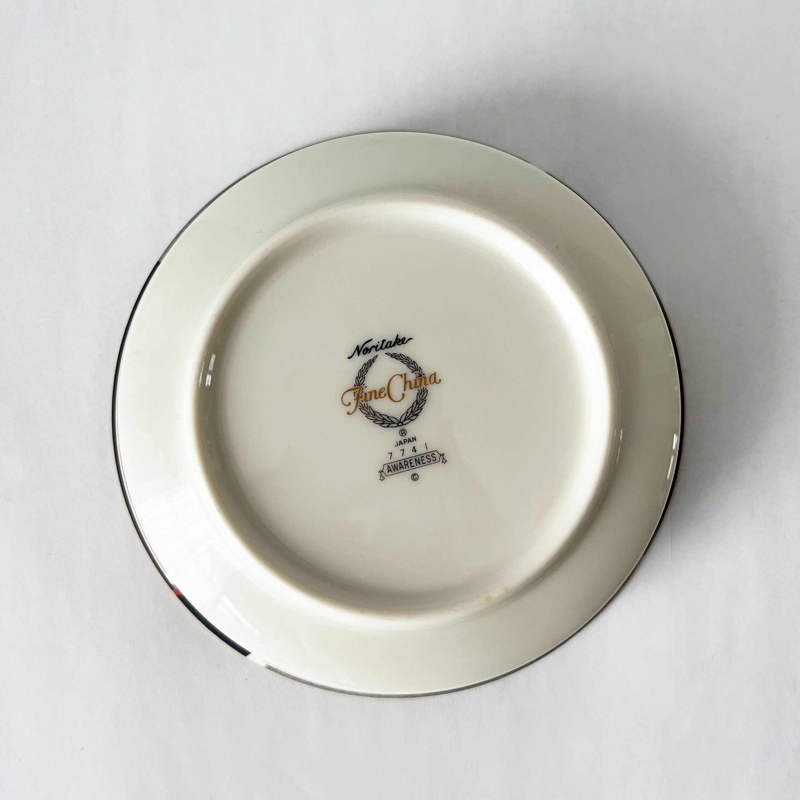 Vintage coupe Awareness soup bowls by Noritake