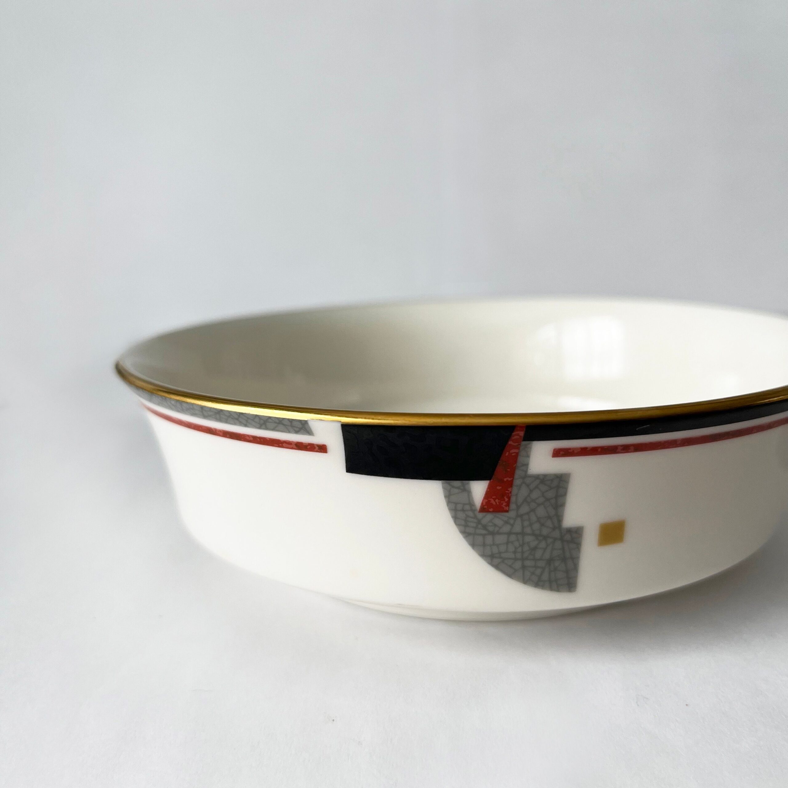 Vintage coupe Awareness soup bowls by Noritake