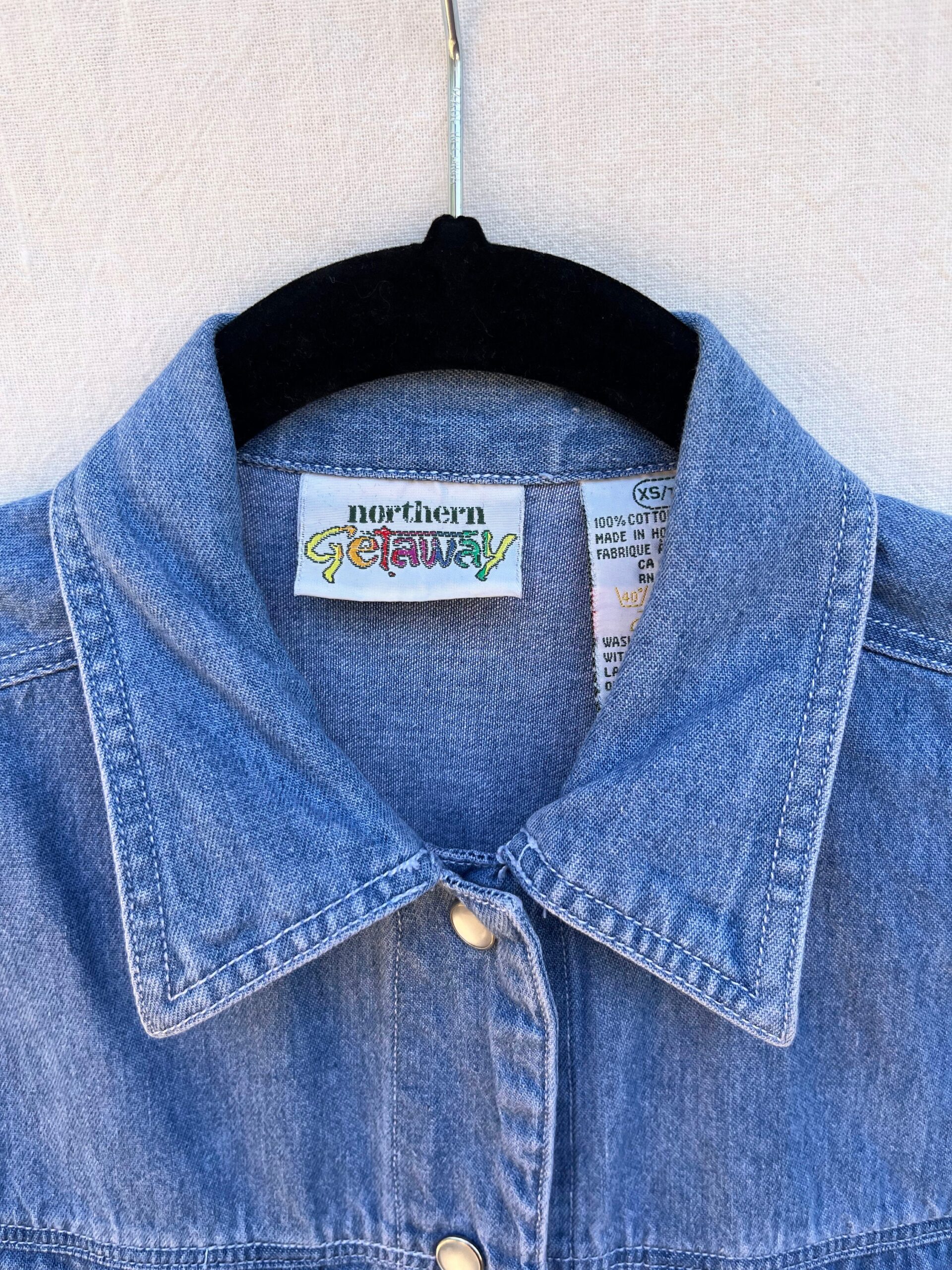Vintage 90s Northern Getaway vest