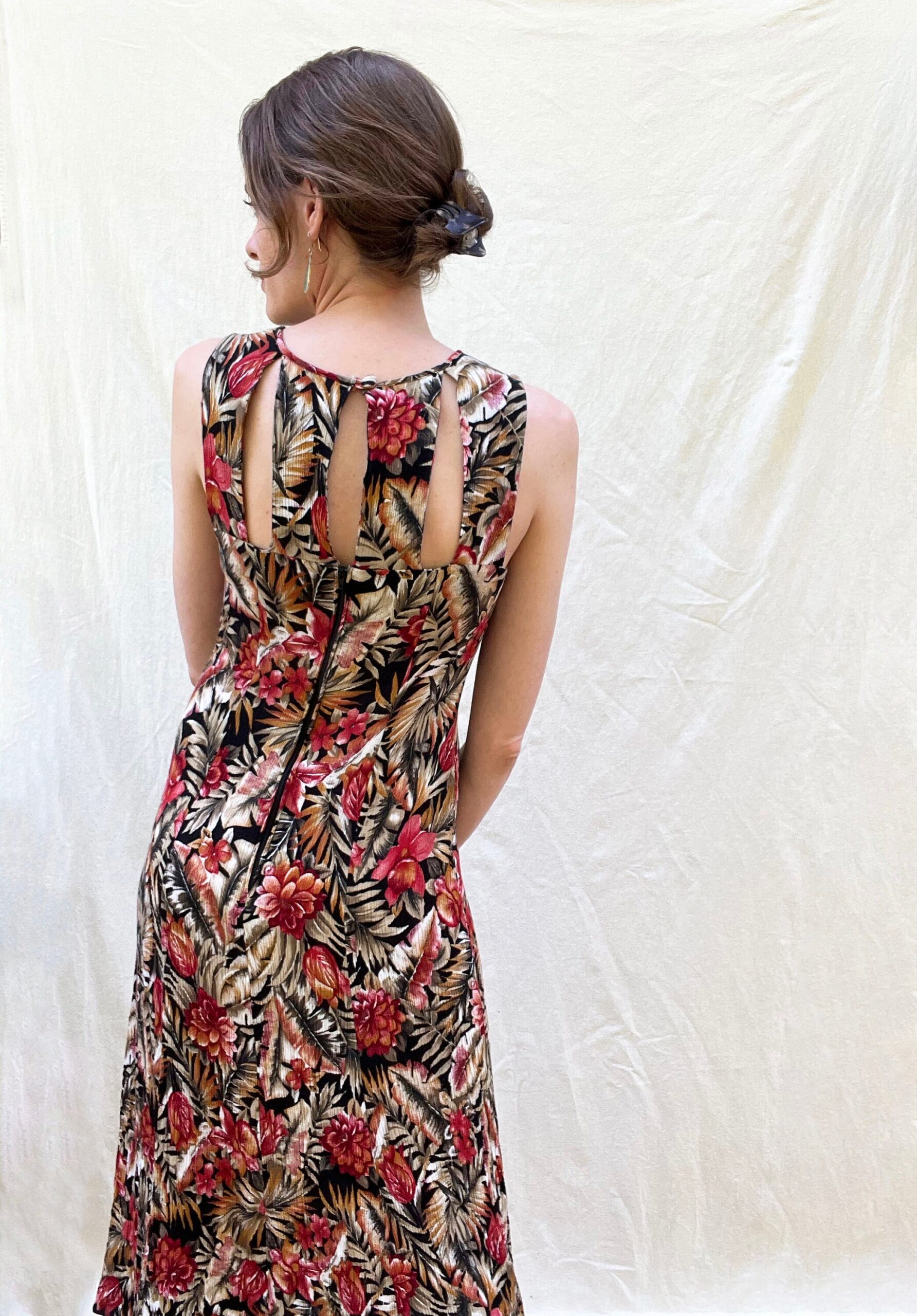 Vintage 90s floral dress