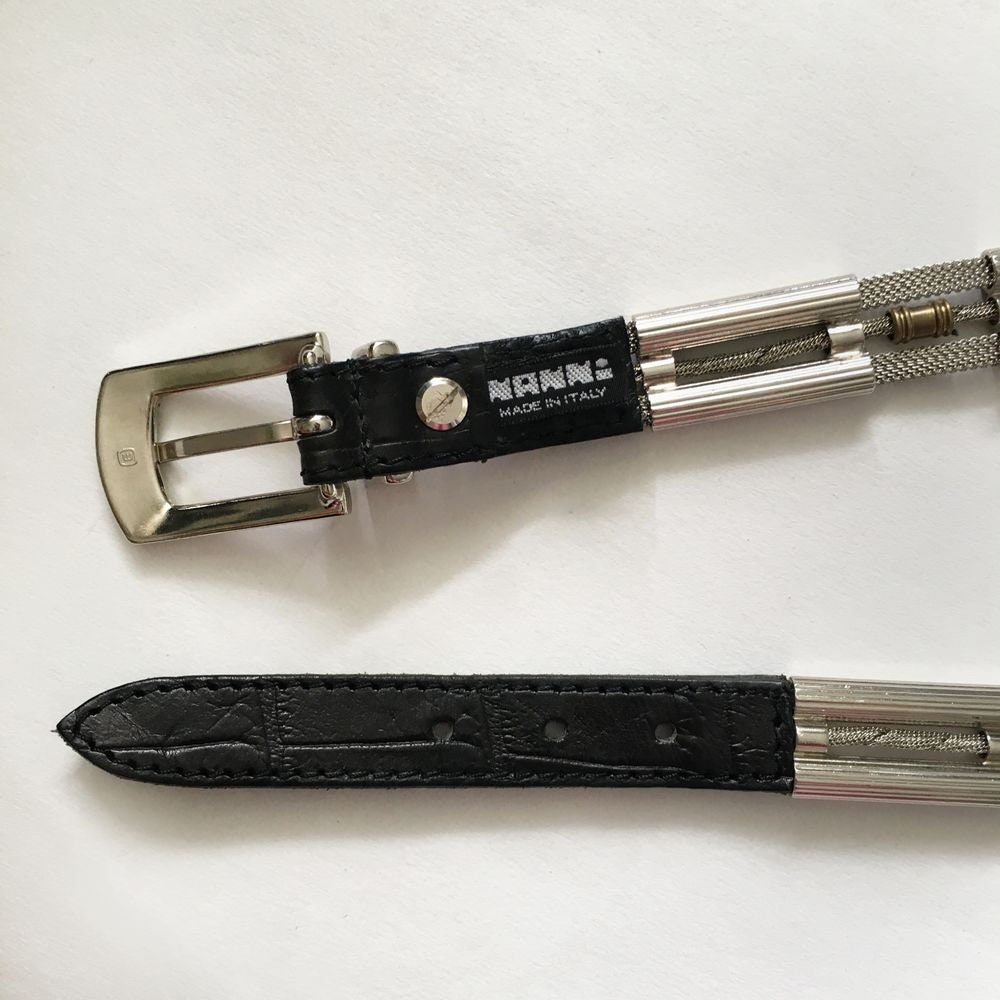 Vintage designer Nanni belt