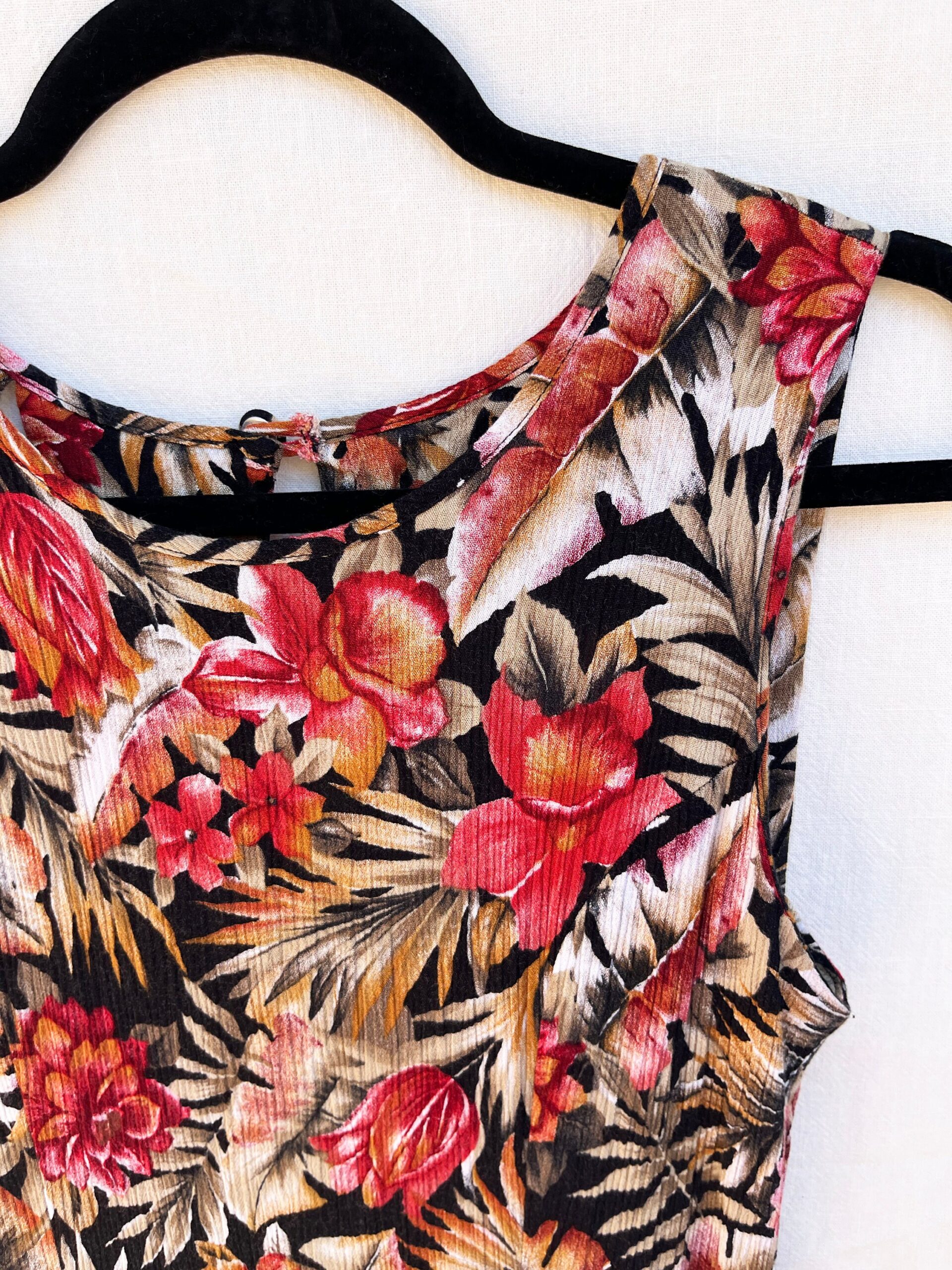 Vintage 90s floral dress