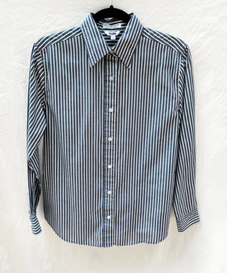 Vintage 90s pinstripe tailored dress shirt