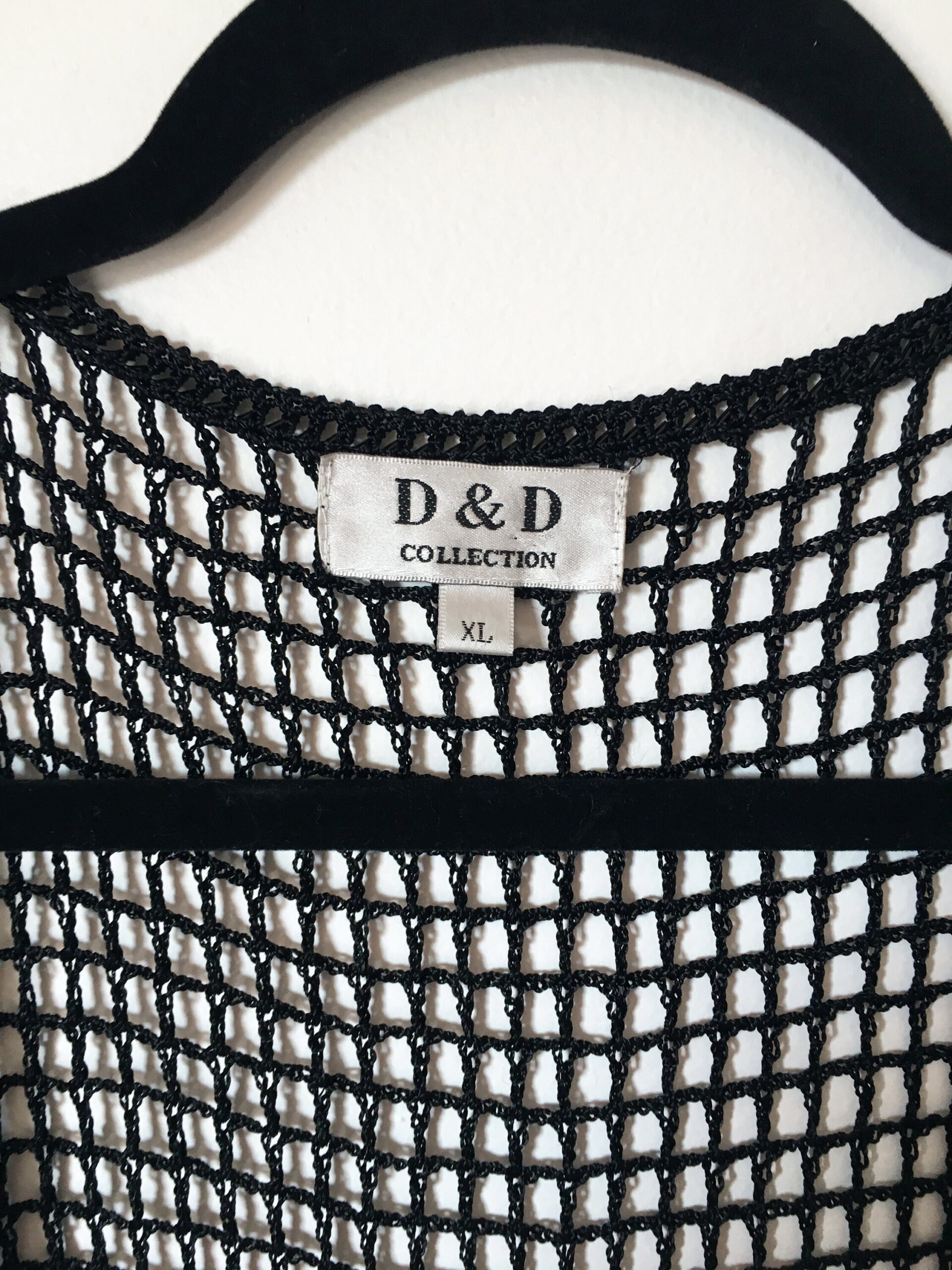 Lacy woven beaded vintage cardigan