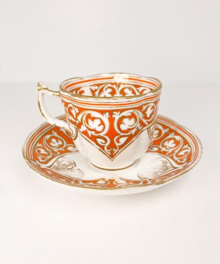 Antique 1800s Copeland tea cup and saucer set