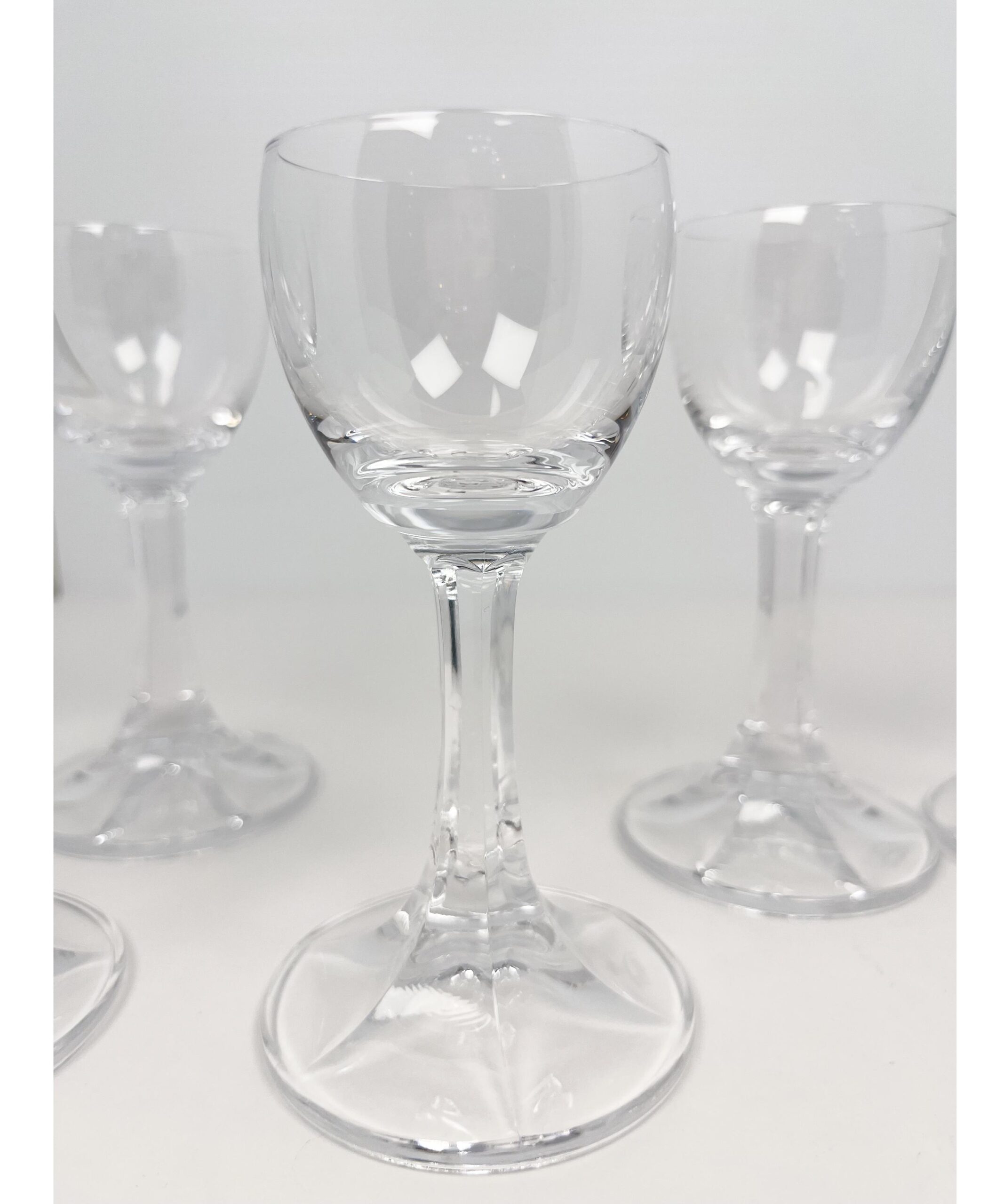 Set of 4 Thun Crystal 1.5 oz Liqueur Glasses