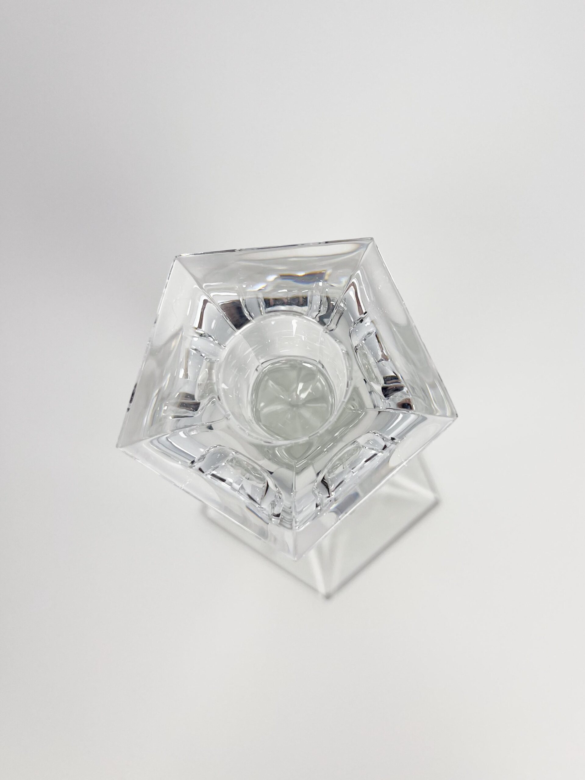 Vintage Riedel 6" crystal candlestick