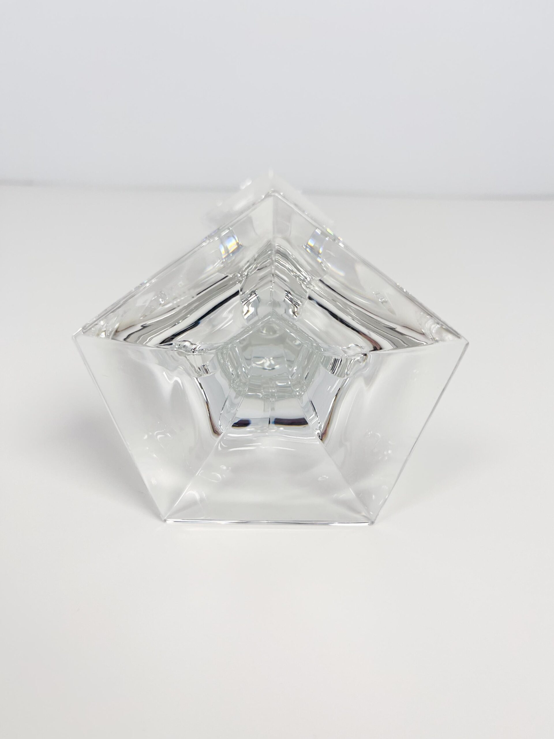 Vintage Riedel 6" crystal candlestick