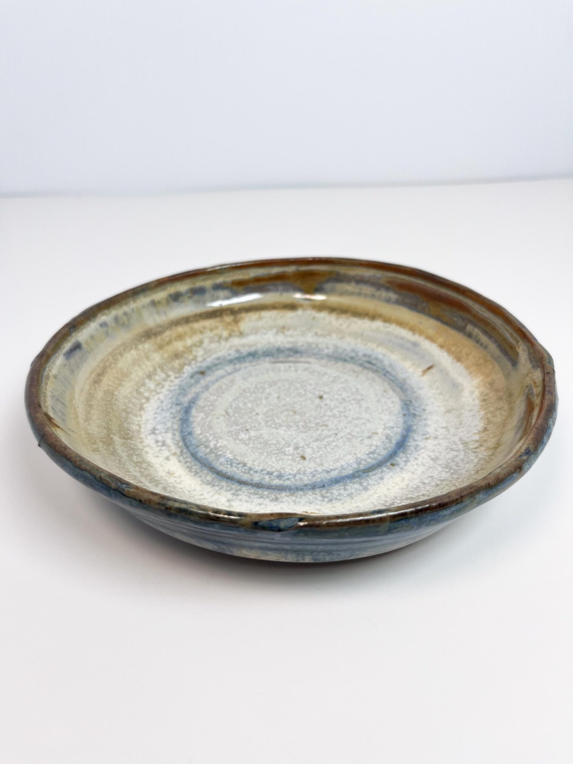 Hand thrown ceramic bowl / decorative dish