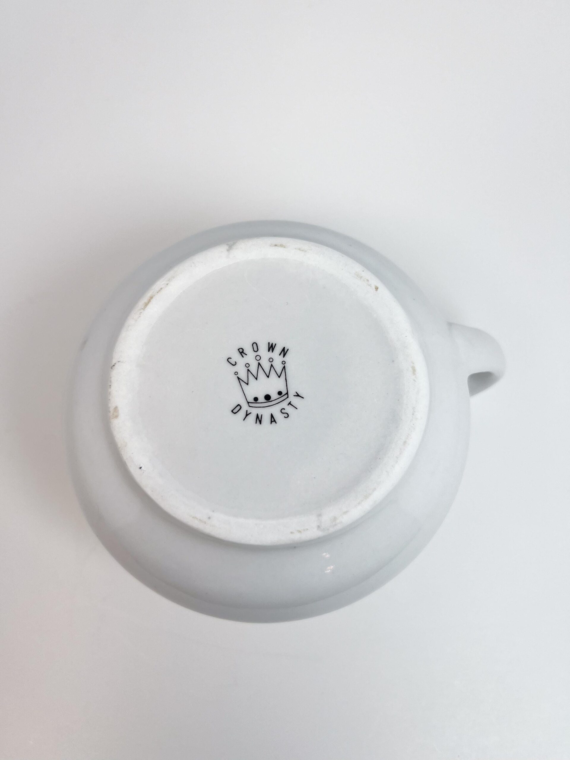 Vintage mushroom soup mug - with cream of mushroom recipe