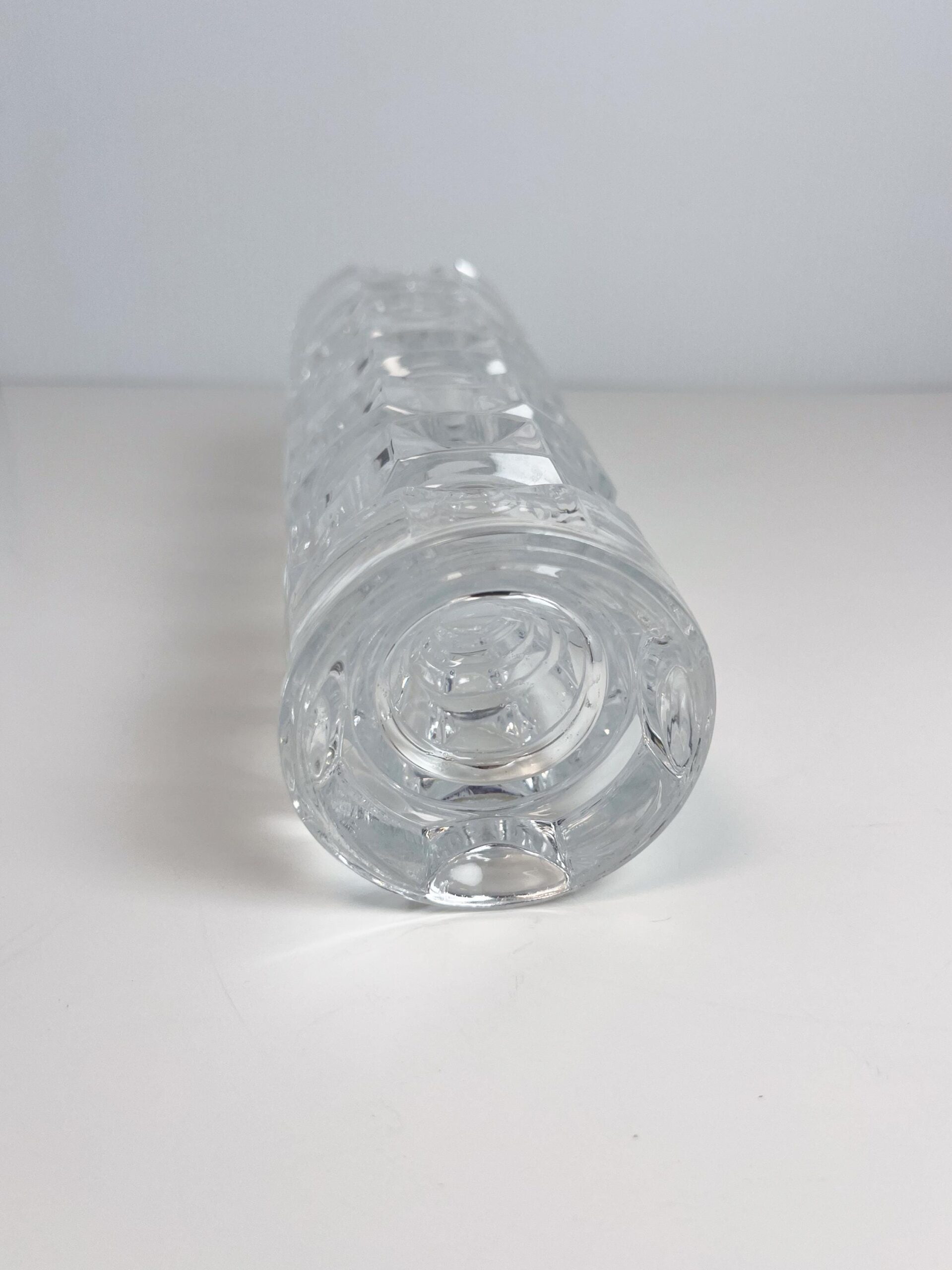 Vintage Cristal D'Arques crystal vase