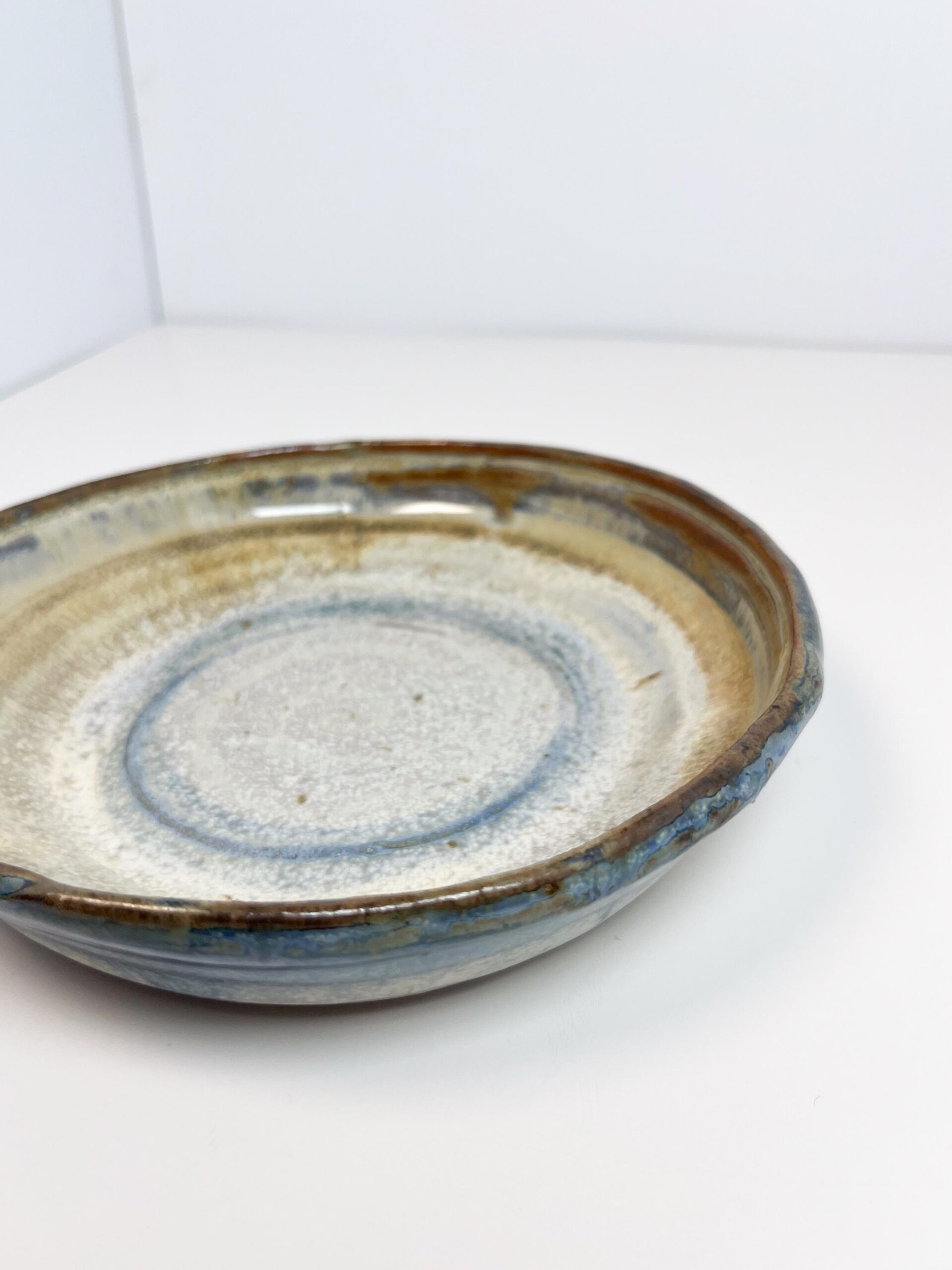 Hand thrown ceramic bowl / decorative dish