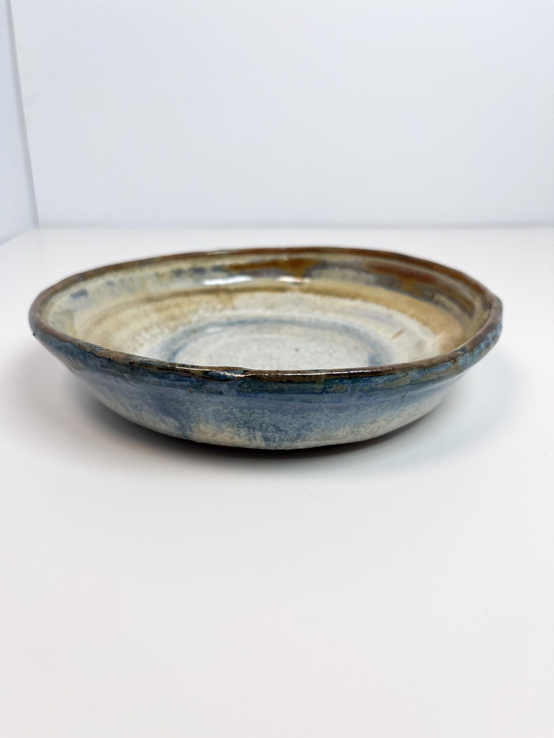 Hand thrown ceramic bowl / decorative dish