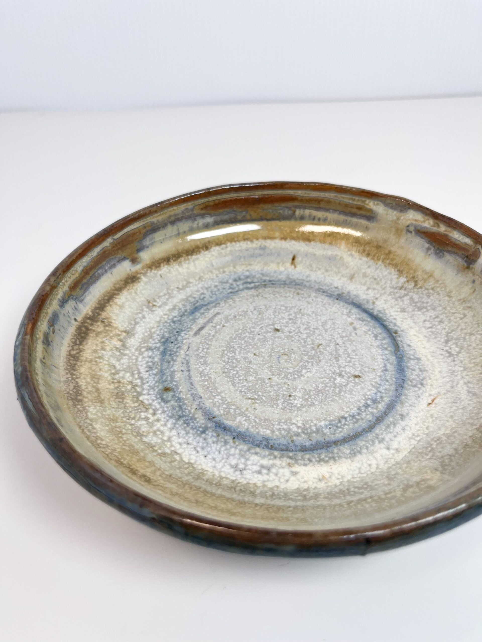 Hand thrown ceramic bowl / decorative dish